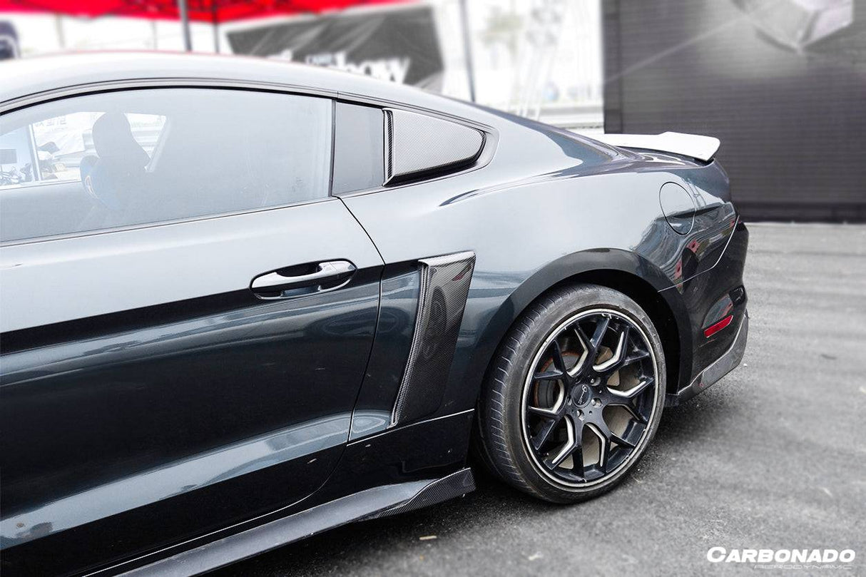 2015-2017 Ford Mustang Rsh Style Side Skirts Winglets