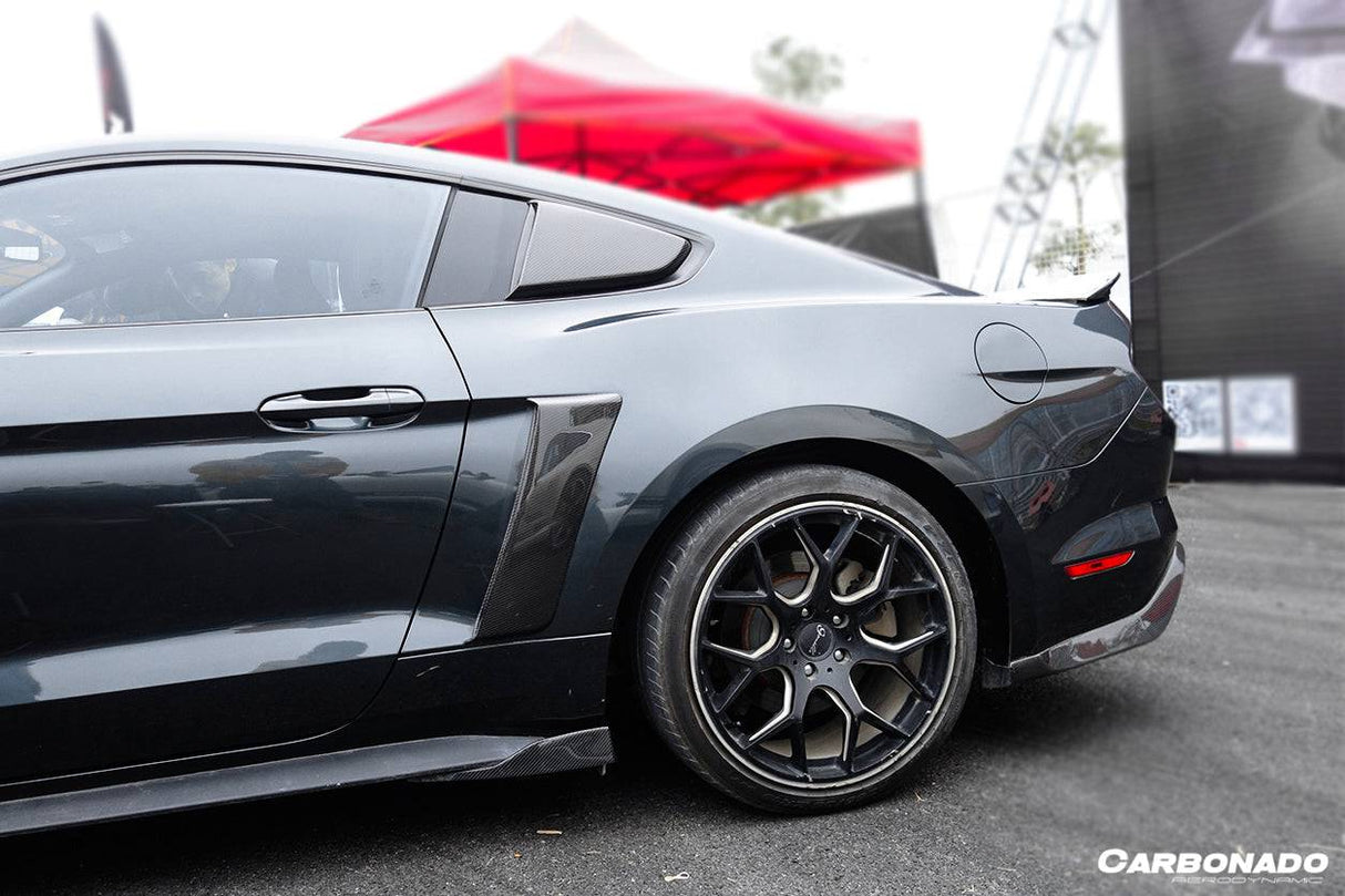 2015-2023 Ford Mustang Rsh Style Quarter Window Scoops