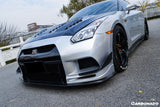 2008-2023 Nissan GTR R35 CBA DBA TPR Style Partial Carbon Fiber Front Bumper