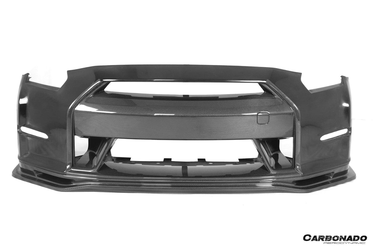 2008-2016 Nissan GTR R35 CBA  DBA NISMO Ver15 Style Front Bumper