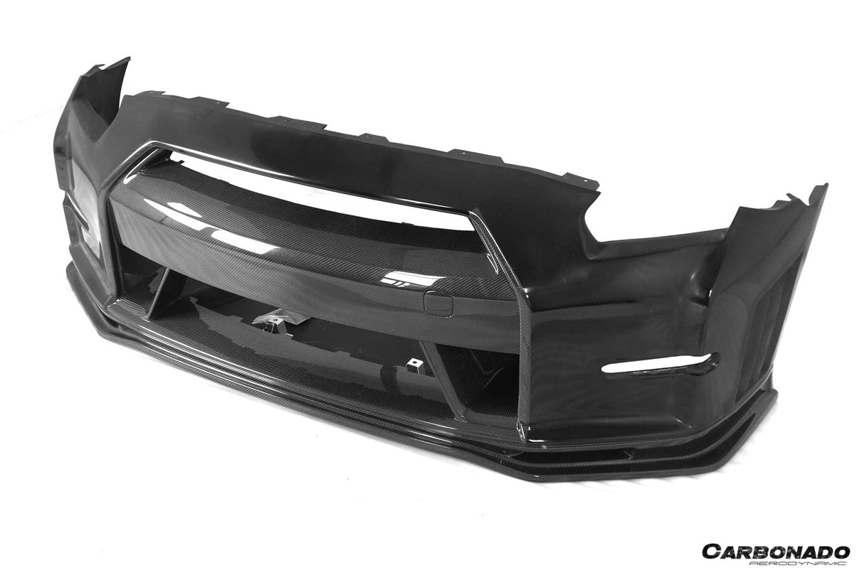2008-2016 Nissan GTR R35 CBA  DBA NISMO Ver15 Style Front Bumper