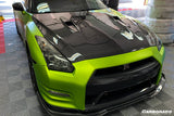 2008-2016 Nissan GTR R35 CBA  DBA BSE Style Carbon Fiber Hood