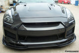 2008-2016 Nissan GTR R35 CBA  DBA BSE2 Style Front Bumper w/LED