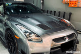 2008-2016 Nissan GTR R35 CBA DBA TP Style Carbon Fiber Hood