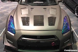 2009-2016 Nissan GTR R35 CBA DBA TP-2 Style Hood