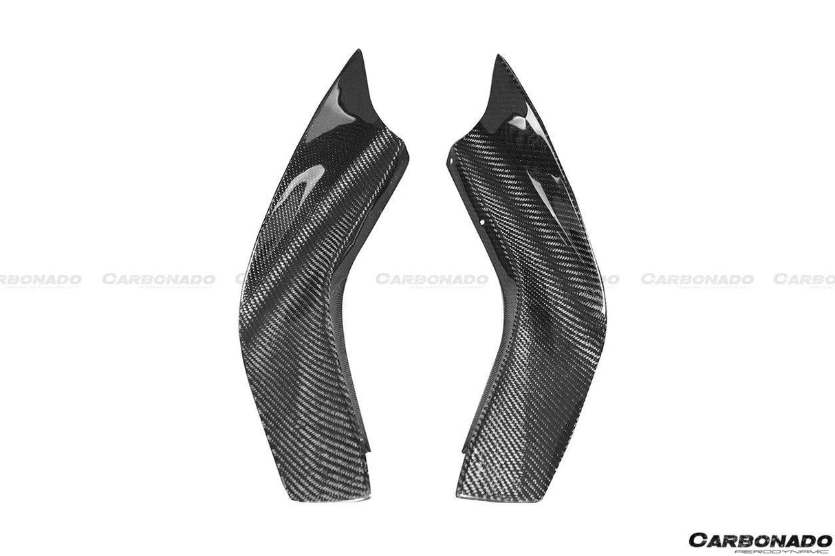 2012-2016 Nissan GTR R35 DBA Mines Style Carbon Fiber Front Canards