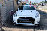 2012-2016 Nissan GTR R35 DBA Mines Style Carbon Fiber Front Canards