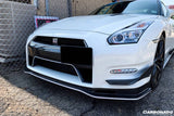2012-2016 Nissan GTR R35 DBA Mines Style Carbon Fiber Front Canards