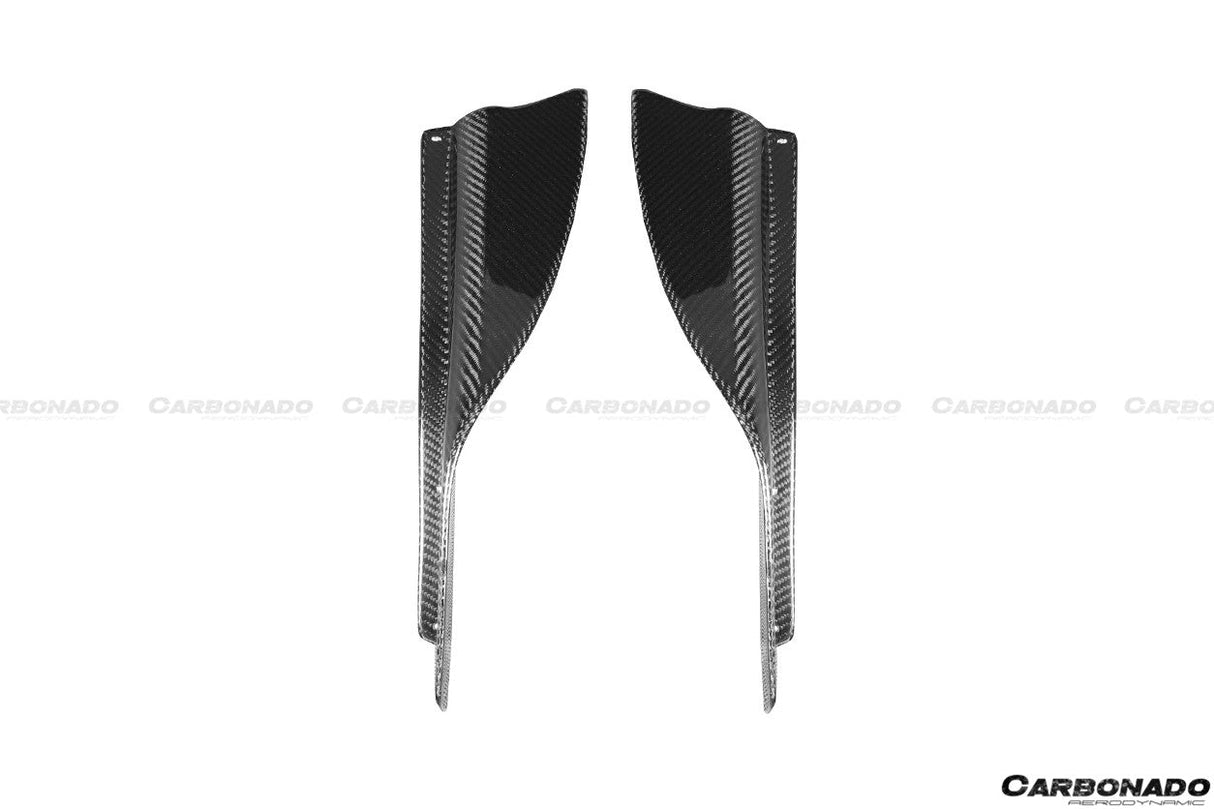 2012-2016 Nissan GTR R35 DBA Mines Style Carbon Fiber Front Canards