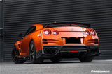 2008-2023 Nissan GTR R35 CBA DBA EBA TS Style Rear Bumper With Diffuser