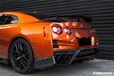 2008-2023 Nissan GTR R35 CBA DBA EBA TS Style Rear Bumper With Diffuser