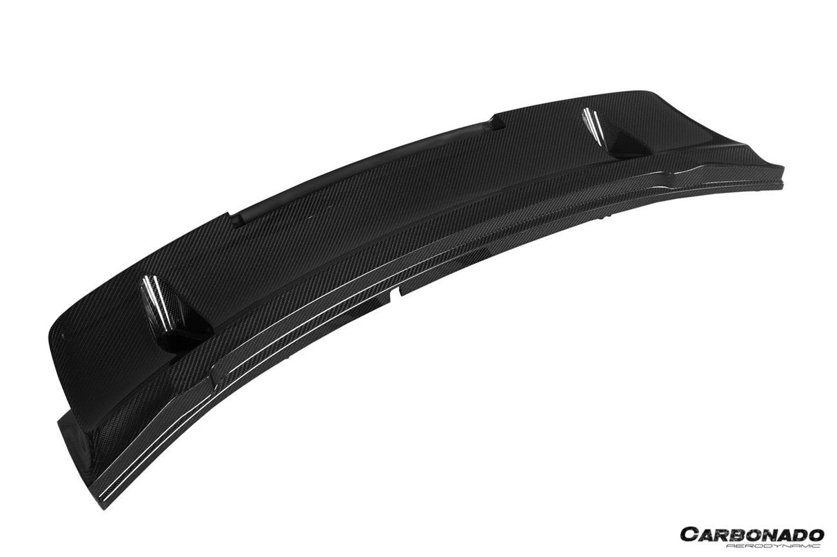 2016-2019 Porsche 911 991.2 Turbo S Carbon Fiber OEM Down Wing Spoiler Base