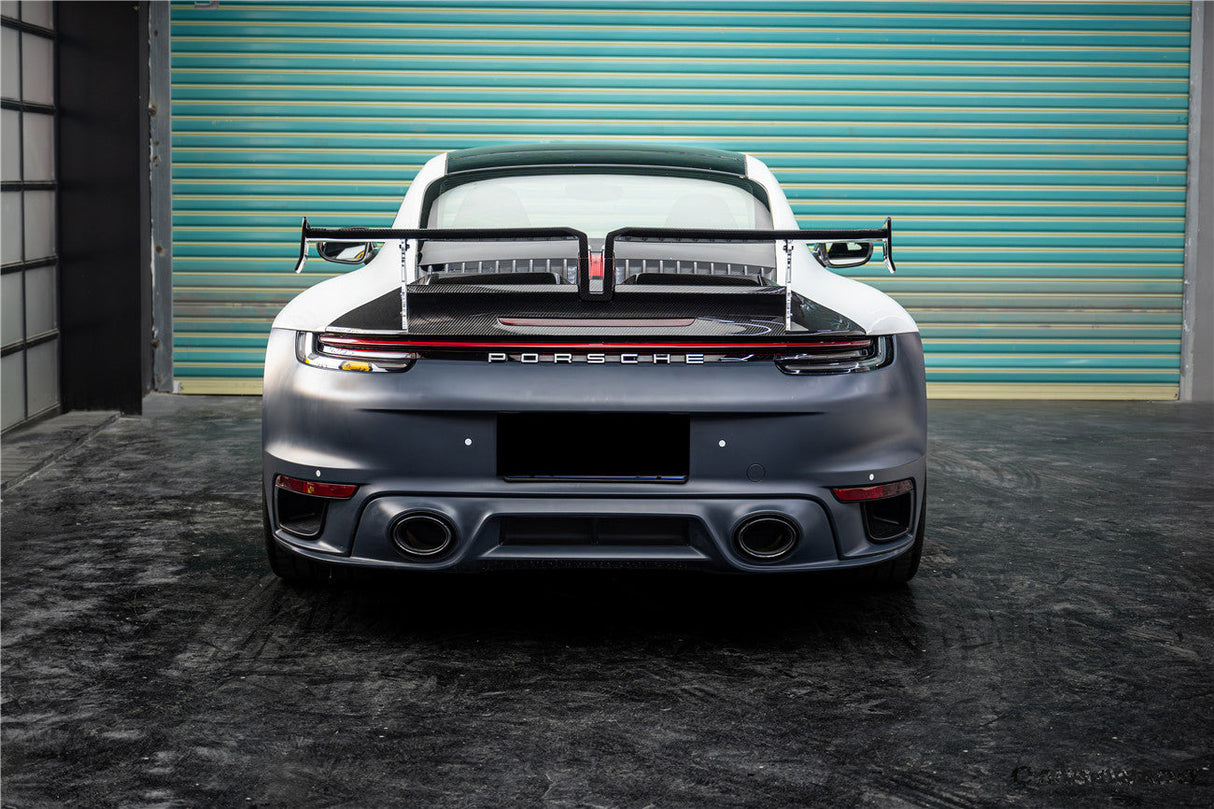 2019-2024 Porsche 911 992 Carrera S 4 4S TA Style Autoclave Carbon Fiber Trunk Spoiler Wing