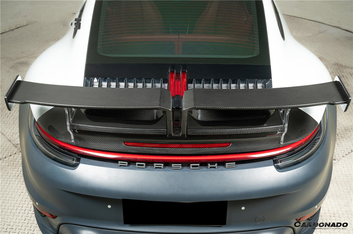 2019-2024 Porsche 911 992 Carrera S 4 4S TA Style Autoclave Carbon Fiber Trunk Spoiler Wing