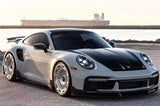 2020-2024 Porsche 911 992.1 Turbo S And Turbo S Cabriolet 9D Style Autoclave Carbon Fiber Front Bumper Air Vent Trim