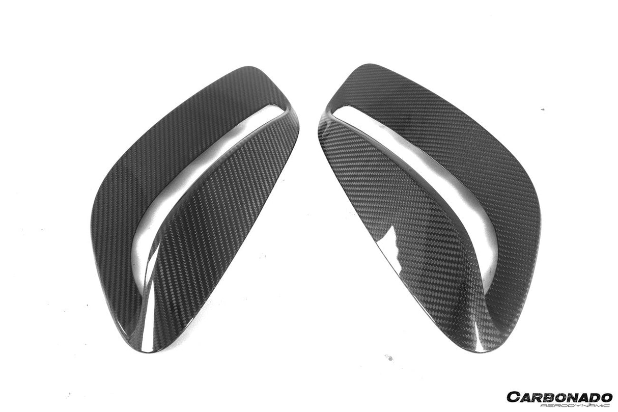 2019-2024 Porsche 911 992 TurboS TA Style DRY Carbon Fiber Quarter Panel Side Scoops