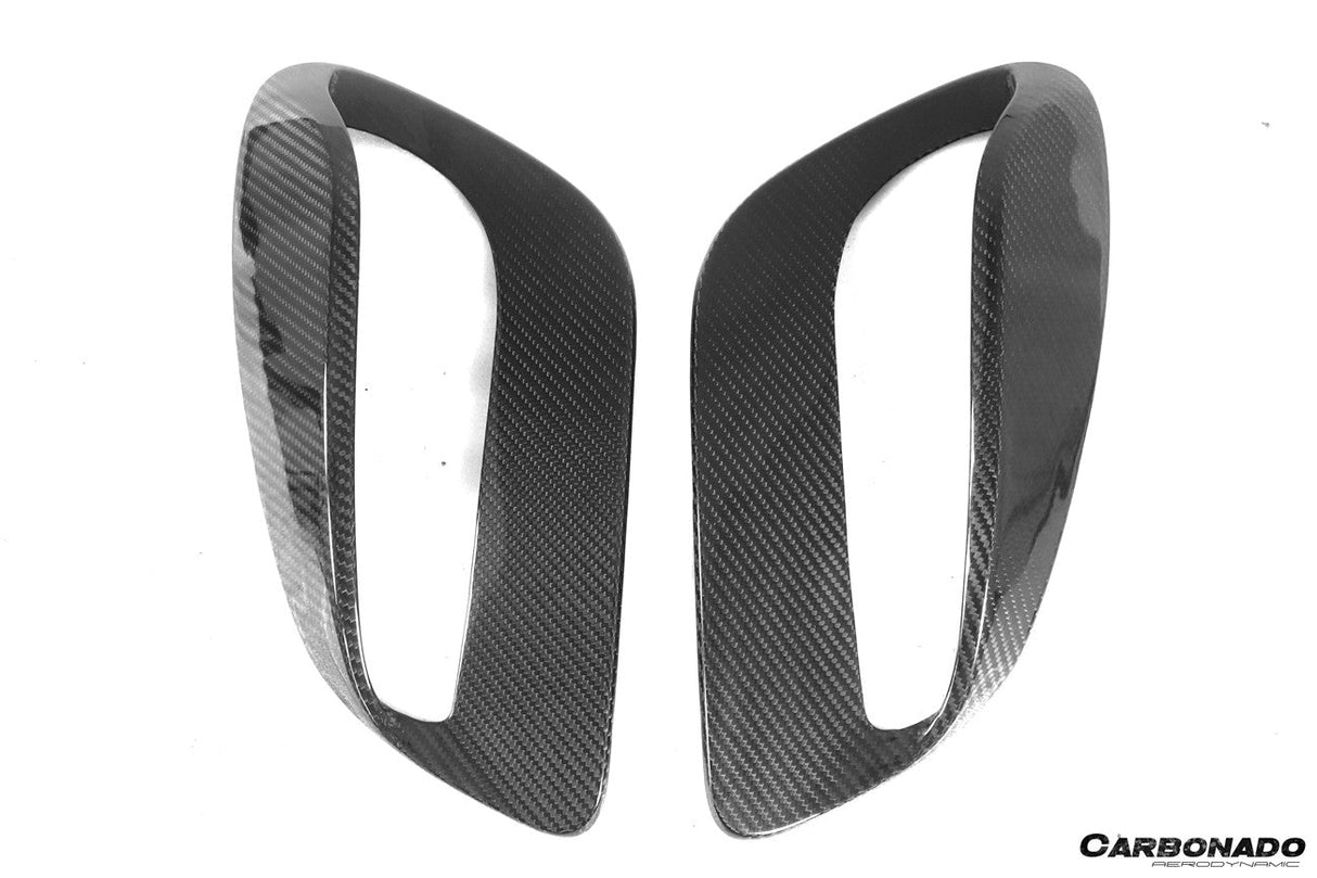 2019-2024 Porsche 911 992 TurboS TA Style DRY Carbon Fiber Quarter Panel Side Scoops