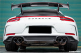 2013-2019 Porsche Carrera 911 991.2 Autoclave Carbon Fiber Trunk Spoiler Wing Carbonado (GT3) Fits: 4, S, 4S, GTS, 4 GTS