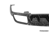 2018–2026 Porsche Cayenne 9Y0 9YB Autoclaved Carbon Fiber Rear Diffuser Carbonado (KT)  Fits: All Cayenne  Cayenne Coupé Full Range