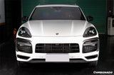 2018-2023 Porsche Cayenne 9YA 9Y0 9YB Autoclave Carbon Fiber Front Bumper Vent Trims Carbonado (MSY) Fits: Cayenne, S, GTS, Turbo