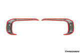 2018-2023 Porsche Cayenne 9YA 9Y0 9YB Autoclave Carbon Fiber Front Bumper Vent Trims Carbonado (MSY) Fits: Cayenne, S, GTS, Turbo