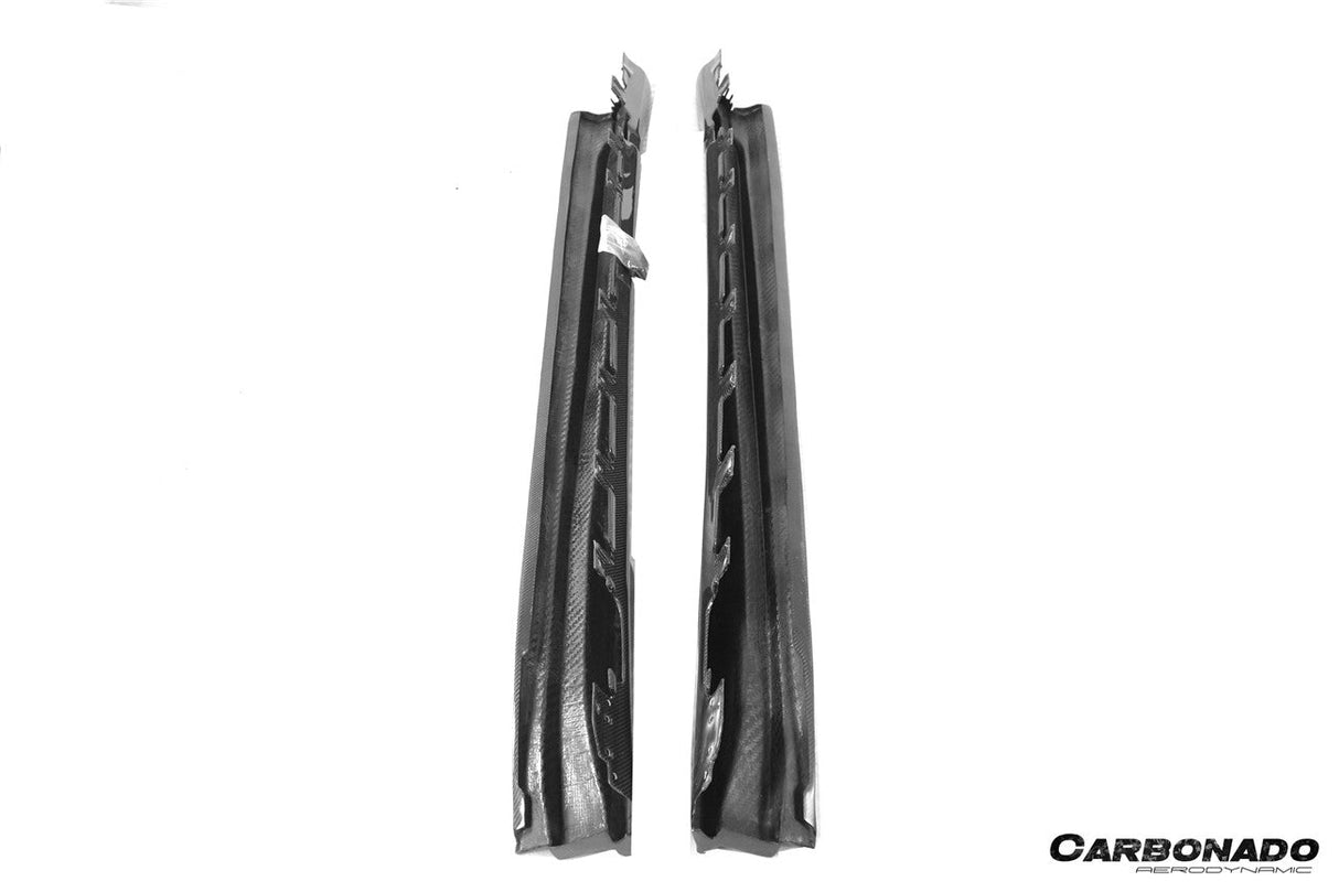 2020-2024 Porsche Taycan CADO Style Side Skirts | Fits 4, 4S, GTS, Turbo, Turbo S, ST, CT
