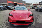 2025-UP Porsche Taycan 9J1.2 Front Bumper Carbonado (Turbo GT) | Fits 4, 4S, GTS, Turbo, Turbo S, ST, CT, Sport Turismo