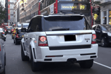 2010-2012 Land Rover Range Rover Sport M style Mid-Exhaust Rear Lip