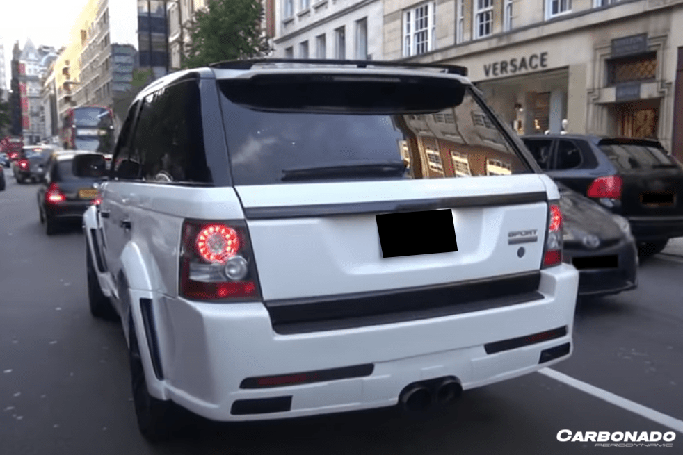 2010-2012 Land Rover Range Rover Sport M style Mid-Exhaust Rear Lip