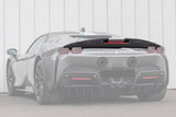 2020-UP Ferrari SF90 Stradale AV Style Carbon Fiber Trunk Spoiler