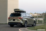 2021-UP Toyota Sienna Thunder Style Plastic Rear Diffuser with Tips