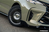 2021-UP Toyota Sienna Thunder Style PP Front Bumper with Lip and Grills and LED Light