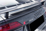 2016-2025 Audi R8 GEN2 Coupe ONLY GT Style Carbon Fiber Trunk Wing with Base