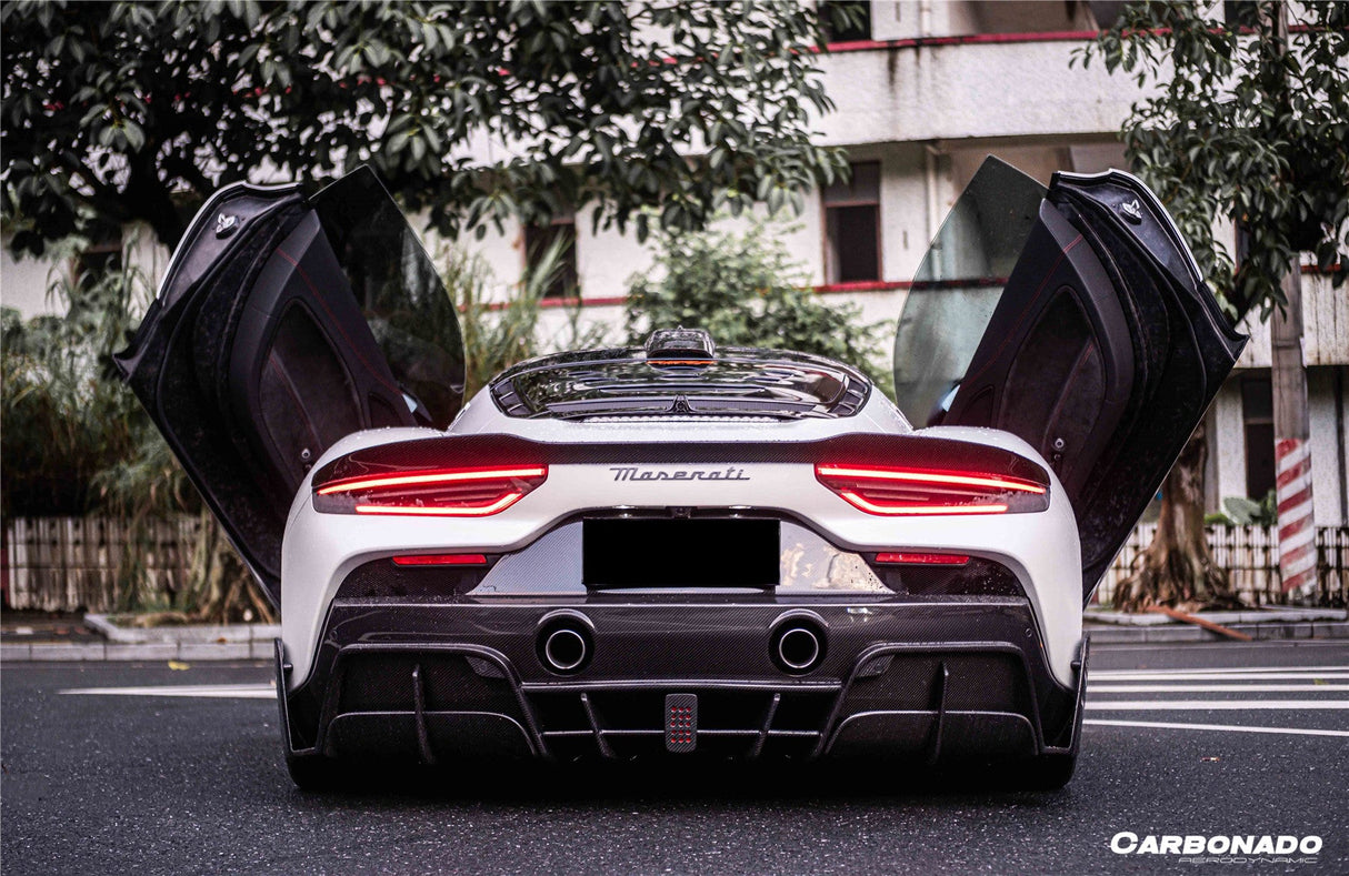 2020-UP Maserati MC20 MCPura MSY Style DRY Carbon Fiber Trunk Spoiler
