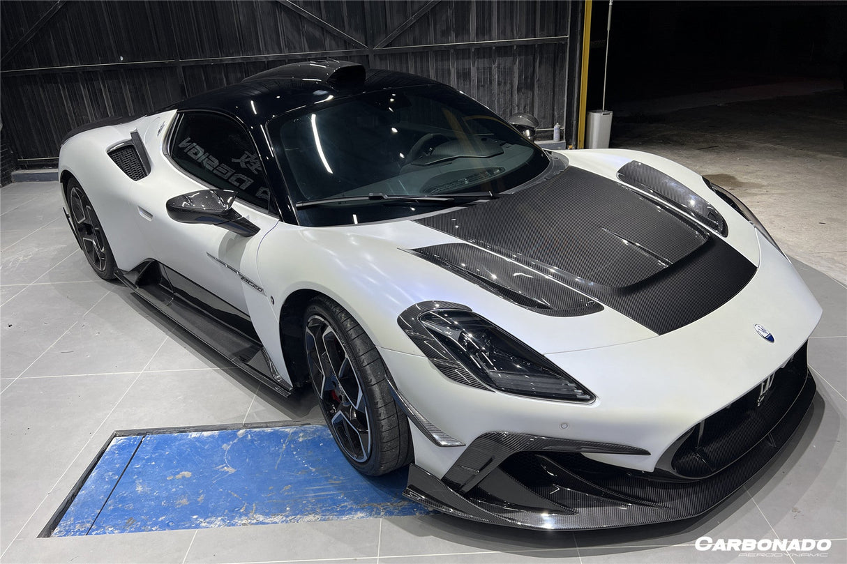 2020-UP Maserati MC20 MCPura MSY Style DRY Carbon Fiber Fender Vents