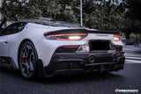 2020-UP Maserati MC20 MCPura MSY Style DRY Carbon Fiber Trunk Spoiler
