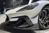 2020-2025 Maserati MC20 MSY Style DRY Carbon Fiber Front Bumper Canards