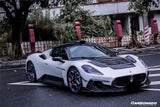 2020-2025 Maserati MC20 MSY Style DRY Carbon Fiber Front Bumper Vents