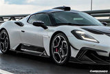 2020-2025 Maserati MC20 MSY Style DRY Carbon Fiber Front Bumper Vents