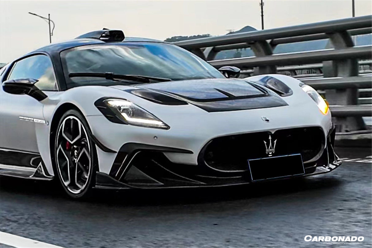 2020-UP Maserati MC20 MCPura MSY Style DRY Carbon Fiber Front Hood