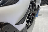 2020-2025 Maserati MC20 MSY Style DRY Carbon Fiber Front Bumper Canards