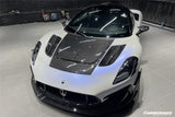 2020-UP Maserati MC20 MCPura MSY Style DRY Carbon Fiber Front Hood