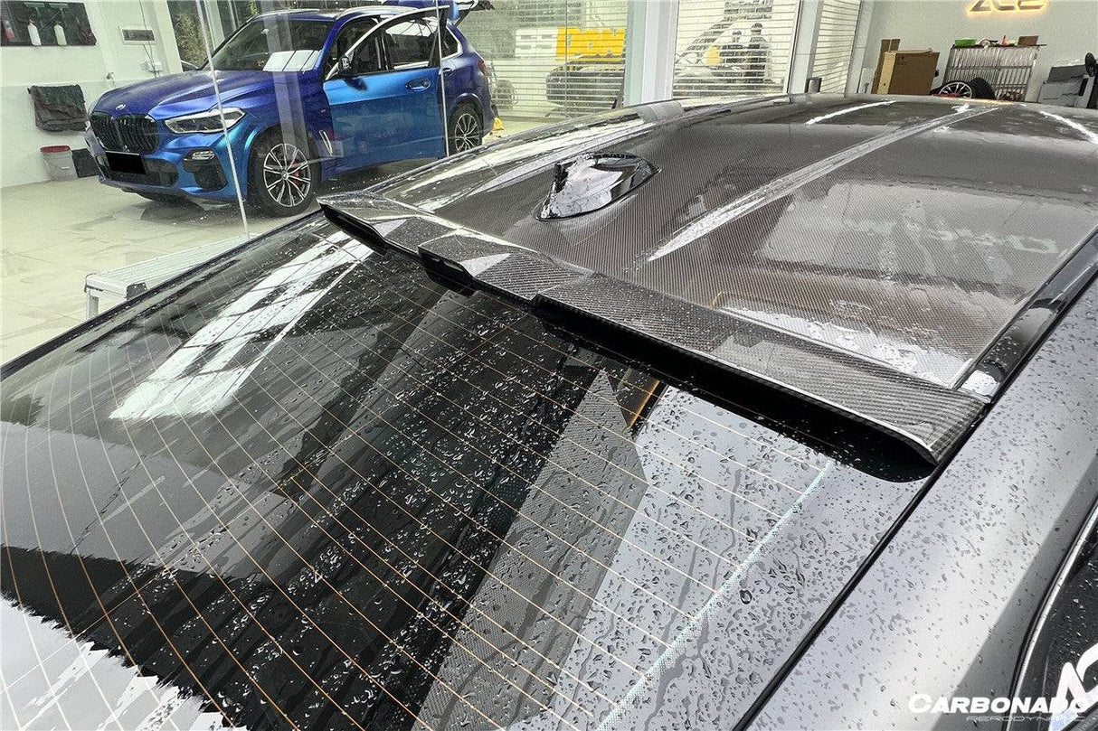 2021-UP BMW M4 G82 CL Style Dry carbon Fiber Roof Spoiler