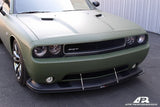 Dodge Challenger SRT-8 Carbon Fiber Front Wind Splitter 2011 - 2014