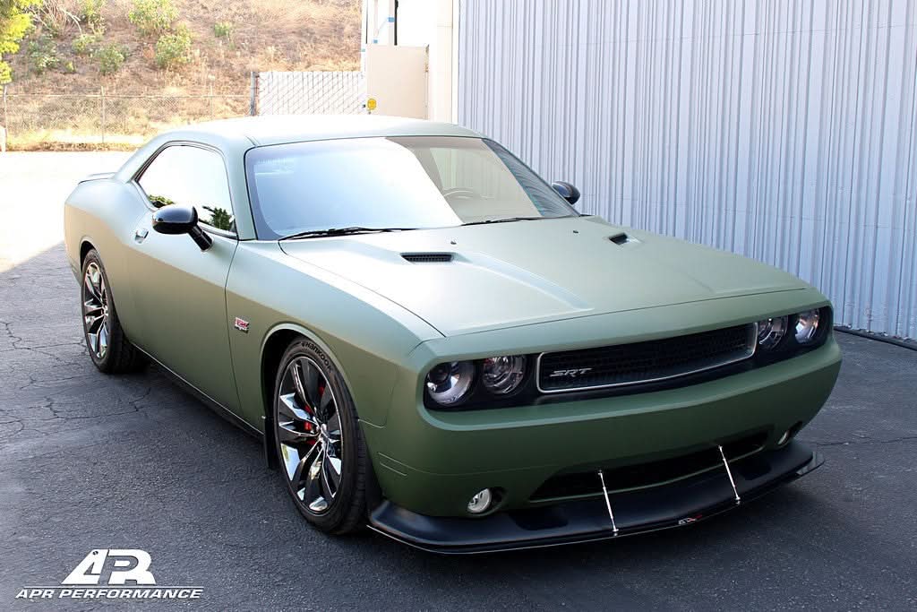 Dodge Challenger SRT-8 Carbon Fiber Front Wind Splitter 2011 - 2014