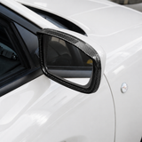 2011–2024 Dodge Charger / Chrysler 300 Carbon Fiber Side Mirror Rain Visor Eyebrow Covers – Real Dry Carbon Fiber (2pcs)