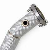 High‑Flow Catted Stainless Steel Downpipe for Mercedes Benz S63 AMG W222 5.5T