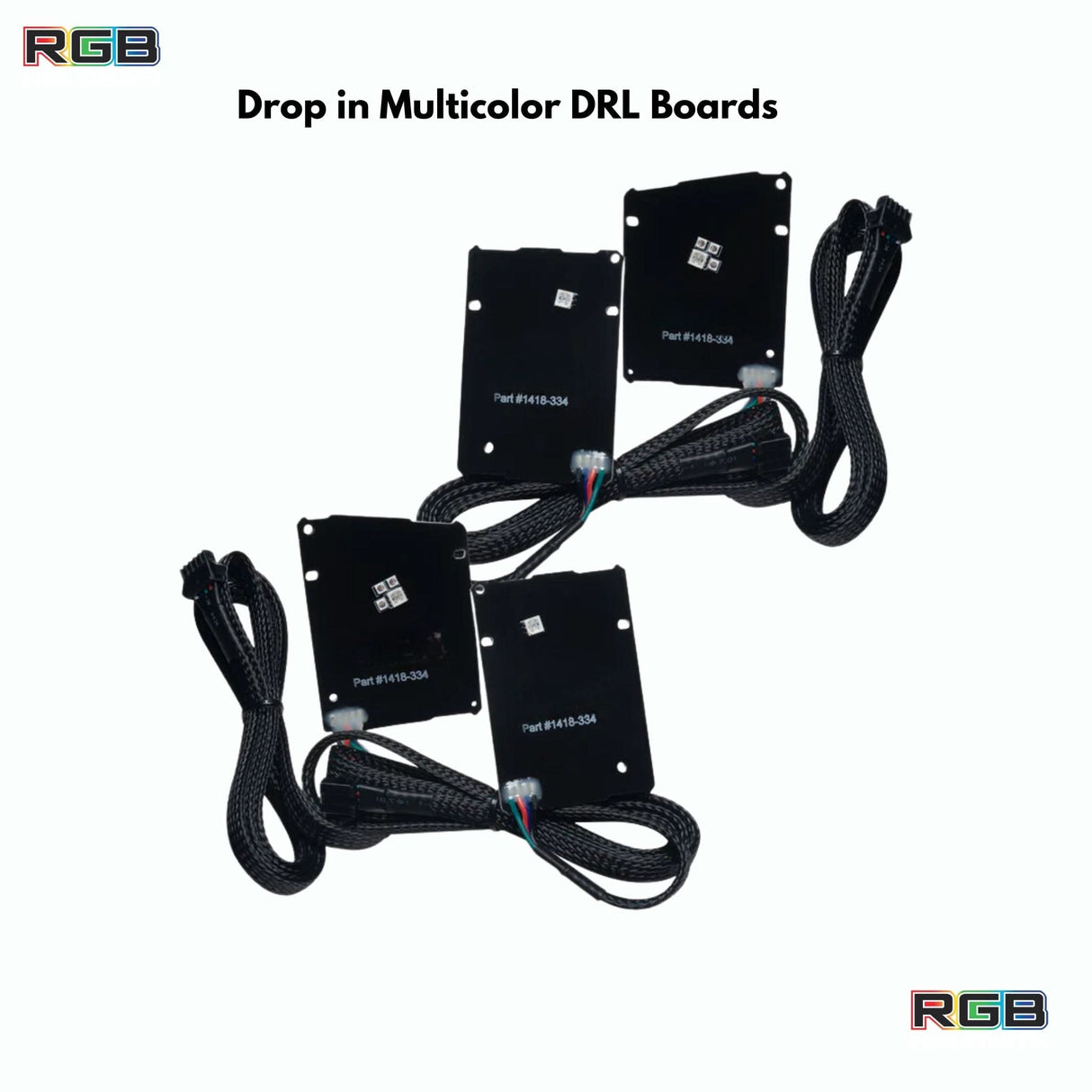 Chevrolet Camaro LS/LT RGBW DRL Boards (2019-2023)