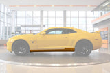 2010-2015 Chevrolet Camaro OEM Style Carbon Fiber Side Skirts