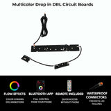 Chevrolet Silverado Multicolor Flow Series DRL Boards (2016-2018)